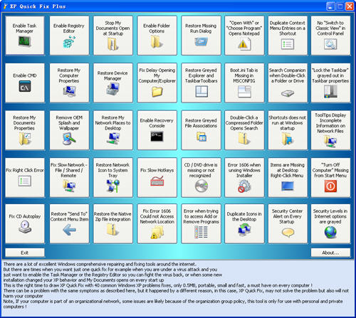 ϵͳ�޸�����(XP Quick Fix Plus)����